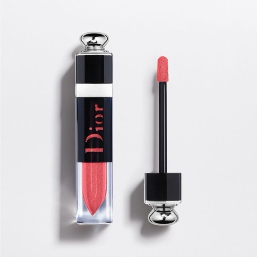 Christian Dior Dior Addict Lacquer Plump Lip Colour 676 Dior Fever Pink Like New